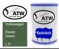 Preview: Volkswagen, Pastel Green, L11: 500ml Lackdose, von ATW Autoteile West.